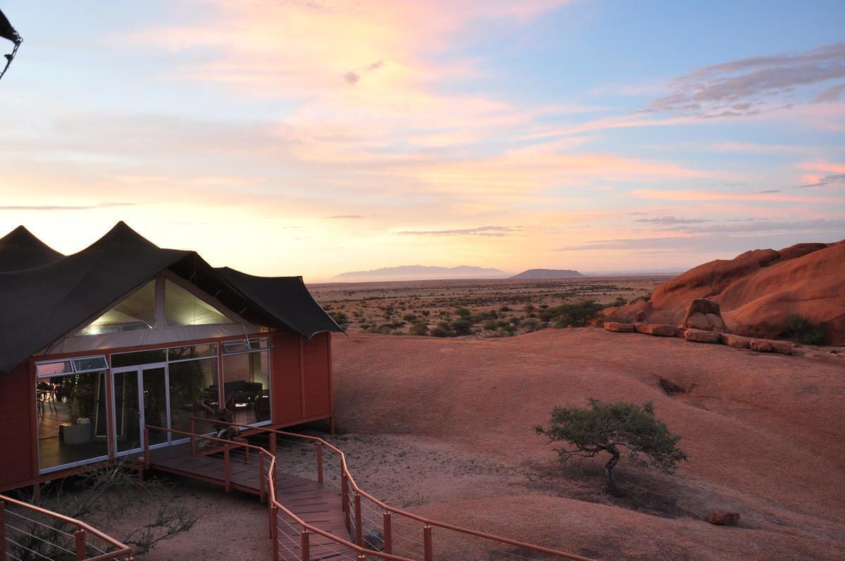 Enceinte de l’hébergement