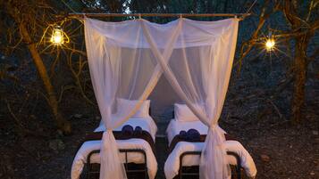 Honeymoon Tent, 1 Bedroom | Premium bedding, down comforters, free minibar, individually decorated