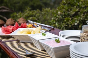 Petit déjeuner buffet compris tous les jours