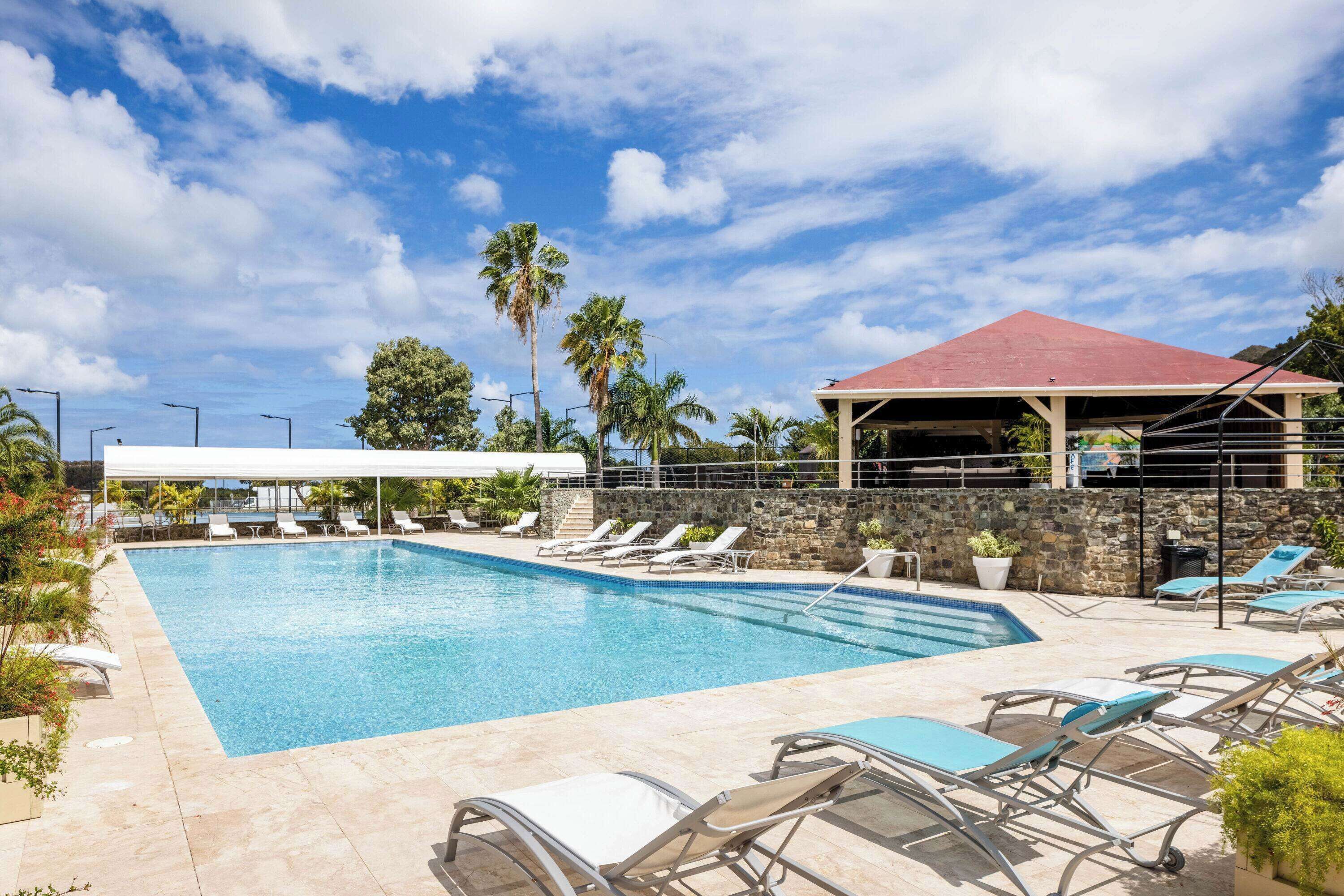 2 outdoor pools, open 9:00 am to 7:00 pm, pool umbrellas, pool loungers