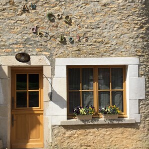 Overnatningsstedets facade