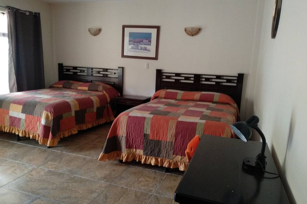 Classic Double or Twin Room, 2 Double Beds, Non Smoking | In-room safe, desk, iron/ironing board (on request), free WiFi