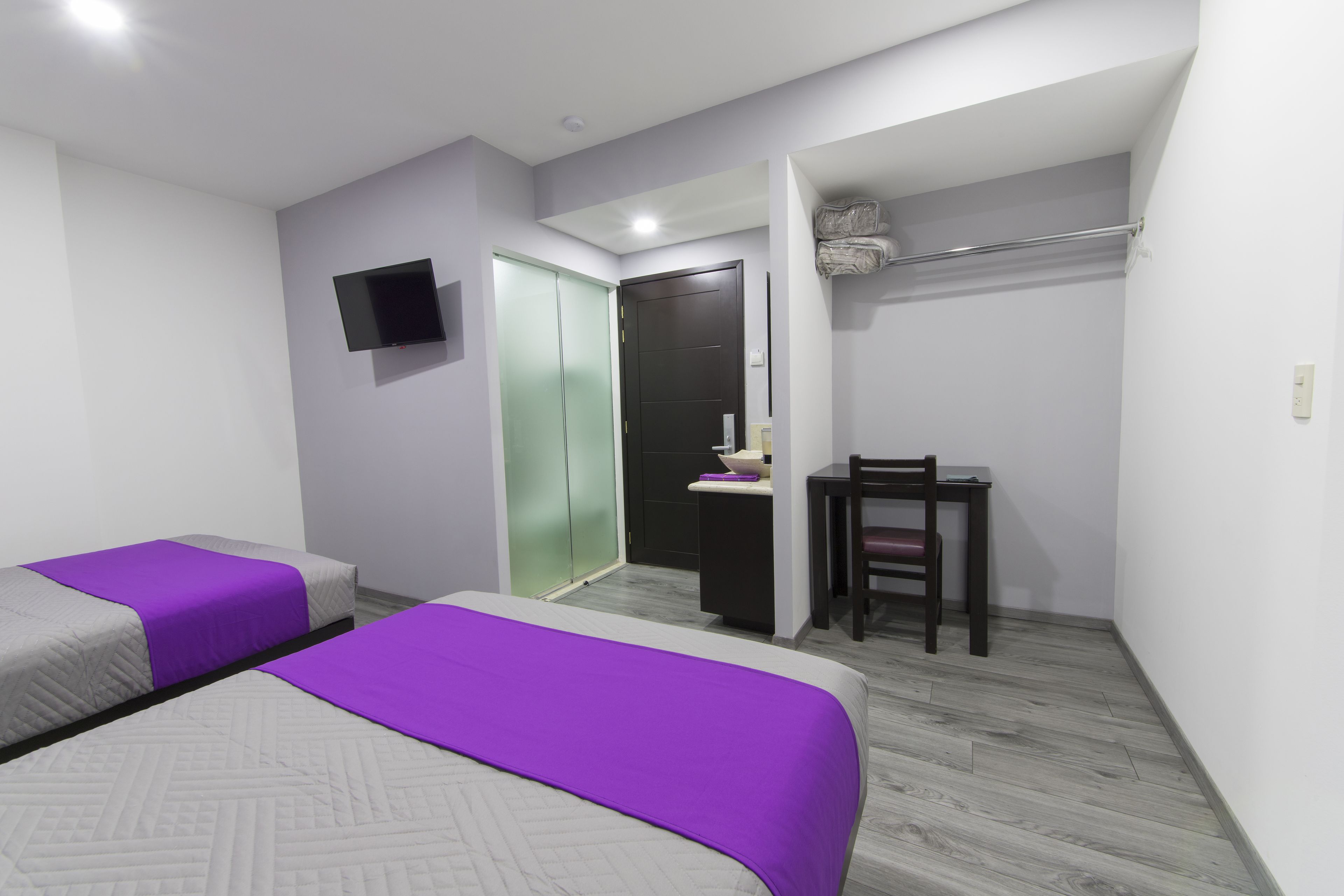 superior room, 2 double beds, non smoking | desk, blackout curtains, iron/ironing board, free wifi