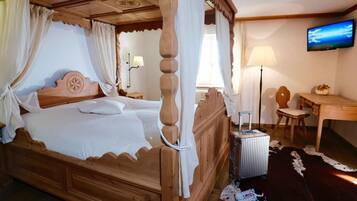 Deluxe dubbelrum | 1 sovrum, unika möbler, barnsÀngar och gratis wi-fi