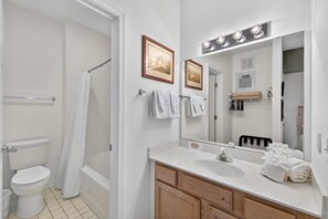Shower, towels