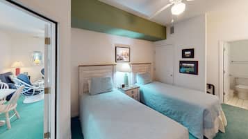 2 quartos, Wi-Fi de cortesia, roupa de cama