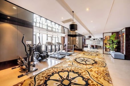 Gimnasio. Hengyuan International Hotel