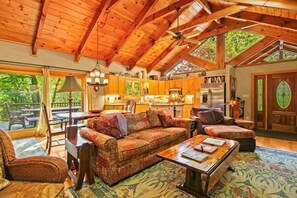 TV, DVD player, books