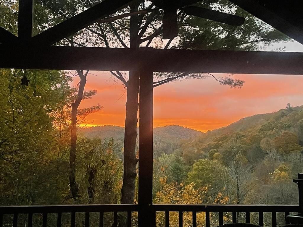 Vue depuis l’hébergement
