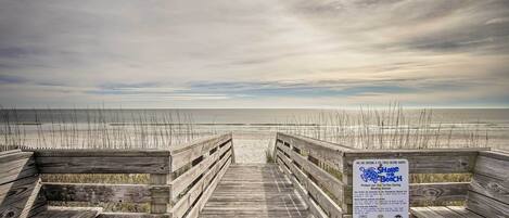 Beach nearby