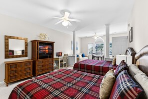 2 chambres, fer et planche à repasser, Wi-Fi gratuit, draps fournis