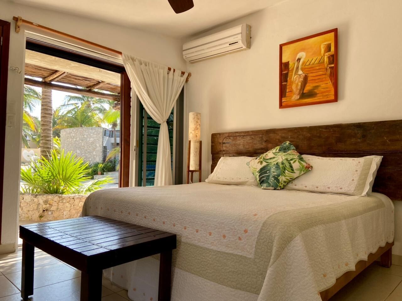 2 bedrooms, in-room safe, iron/ironing board, WiFi