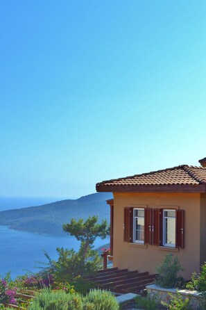 Exterior - Private Pool 3 Bedroom Villa, Sea & Mountain View At Amazing Lavanta (Kalkan)
