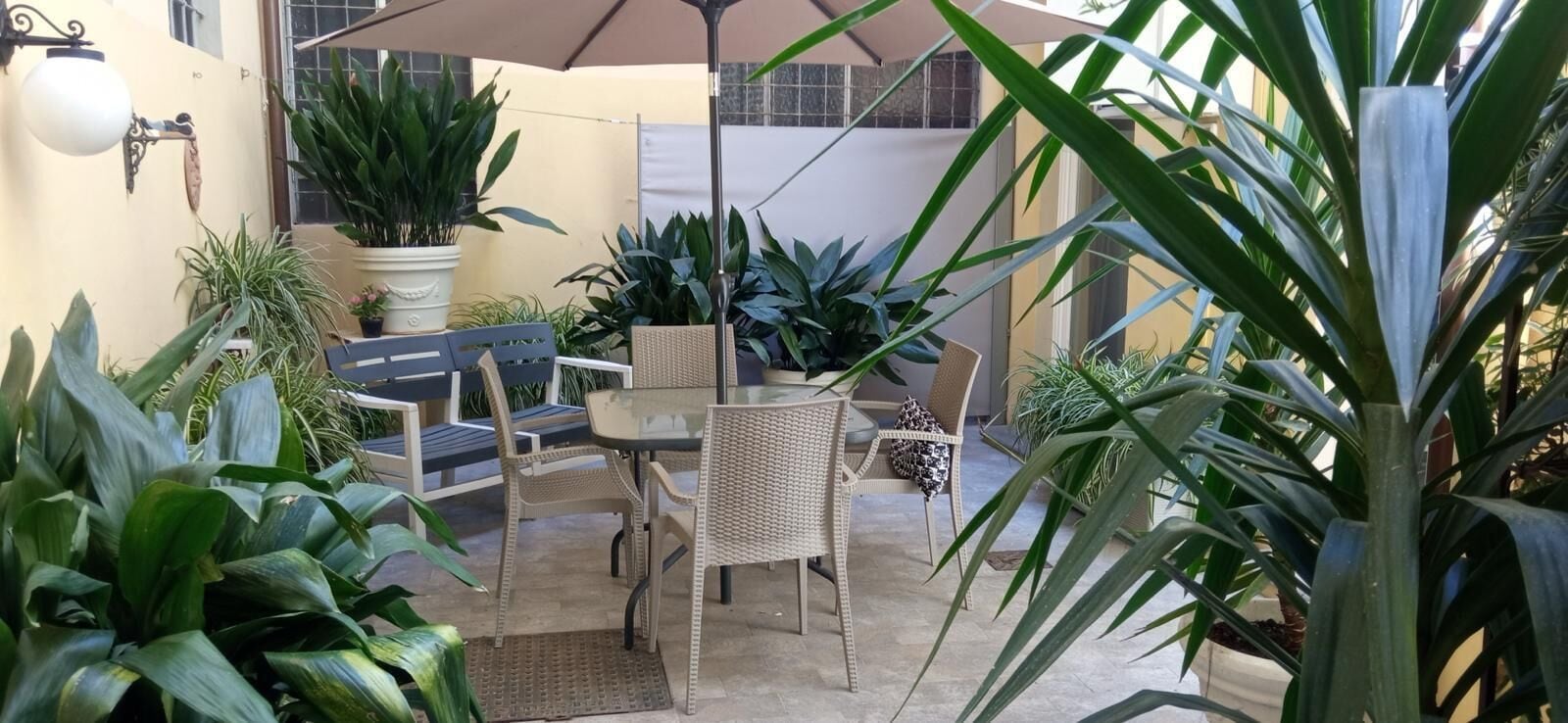 Restauration en plein air