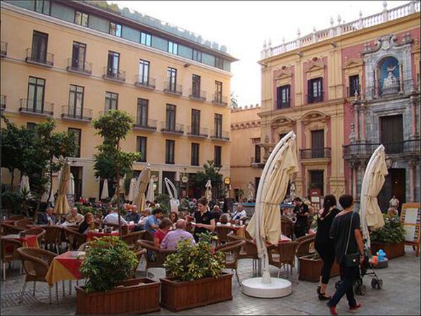 Udendørs spisemuligheder