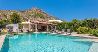 CA'N COLL - Gemütliches Landhaus mit privatem Pool in Pollença. WiFi gratis