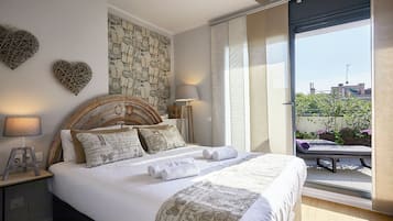 2 Schlafzimmer, Zimmersafe, BĂŒgeleisen/BĂŒgelbrett, WLAN