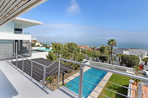 A contemporary home with a pool a minute from Camps Bay Beach