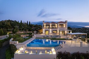 Una piscina riscaldata