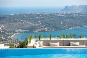 Una piscina riscaldata