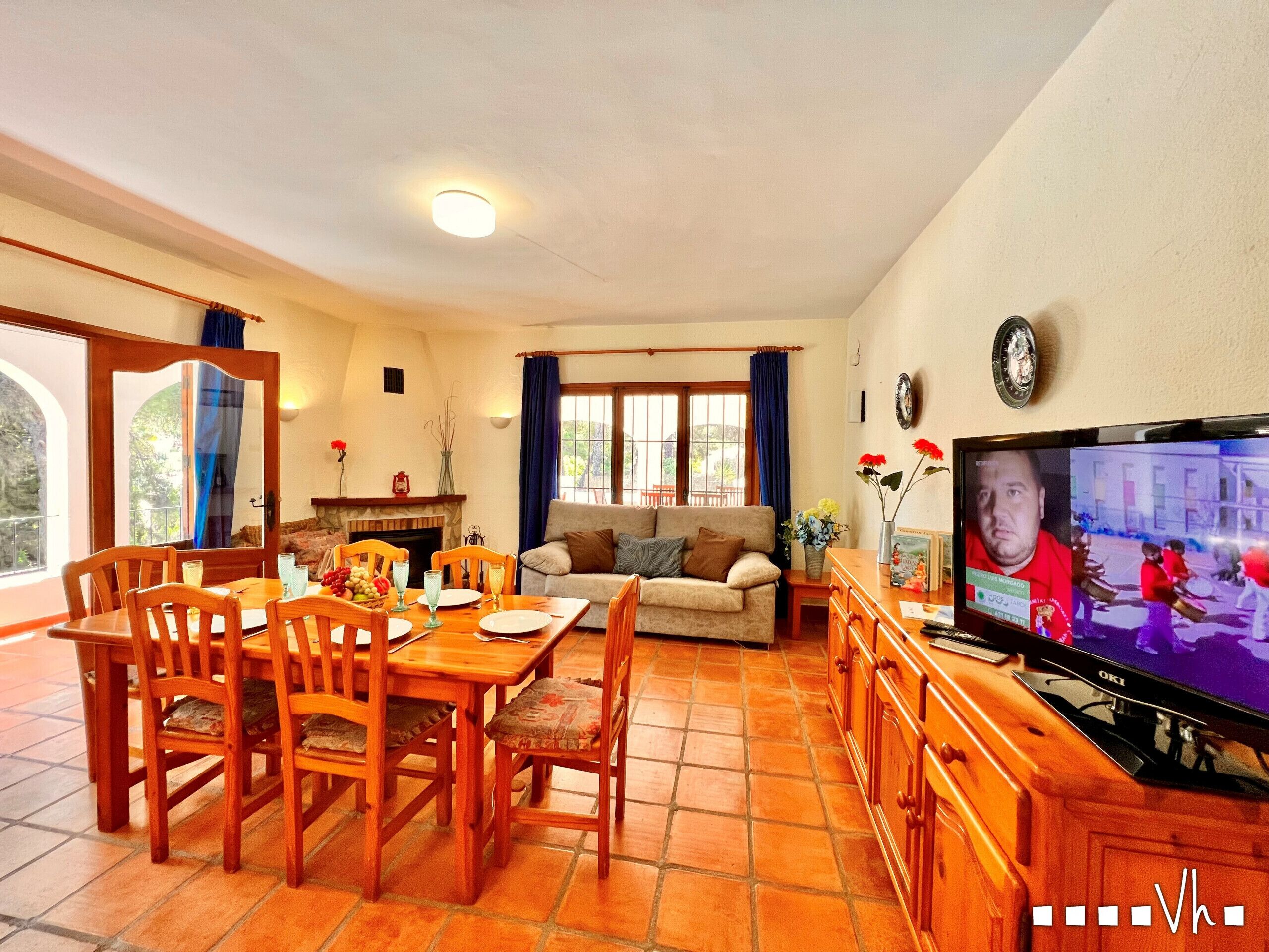 Villa Carmen In Moraira  Rustikaler Stil Mit Privatem Pool, 800 M Vom Strand El Portet Entfernt, 4 Schlafzimmer, Klimaanlage Und Wlan - Moraira