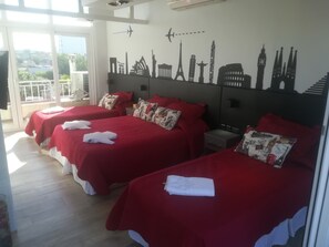 1 室のベッドルーム、セーフティボックス (室内)、アイロン / アイロン台、WiFi