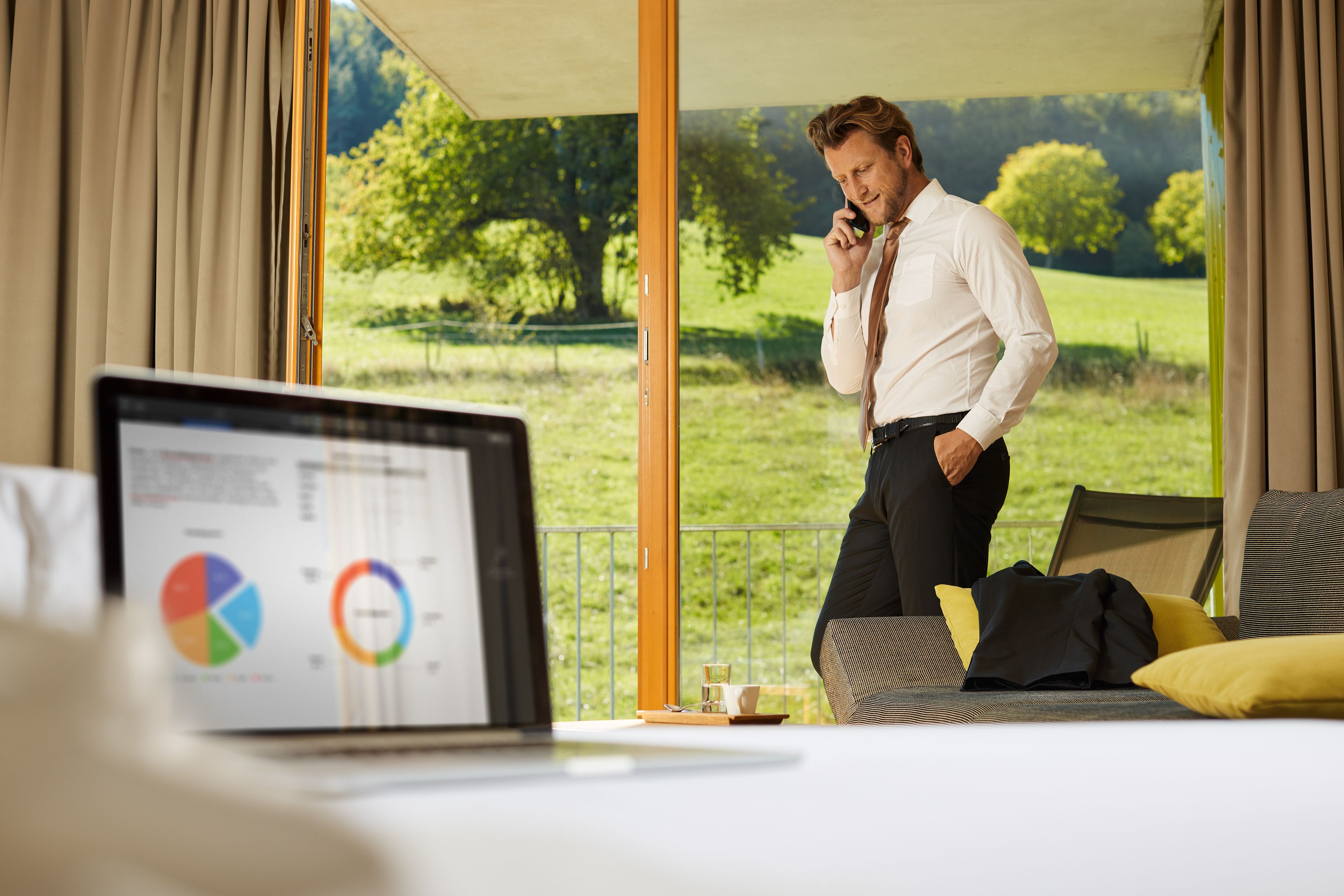 Roba de llit hipoal·lergògena, cobrellits i caixa forta a l&#x27;habitació 