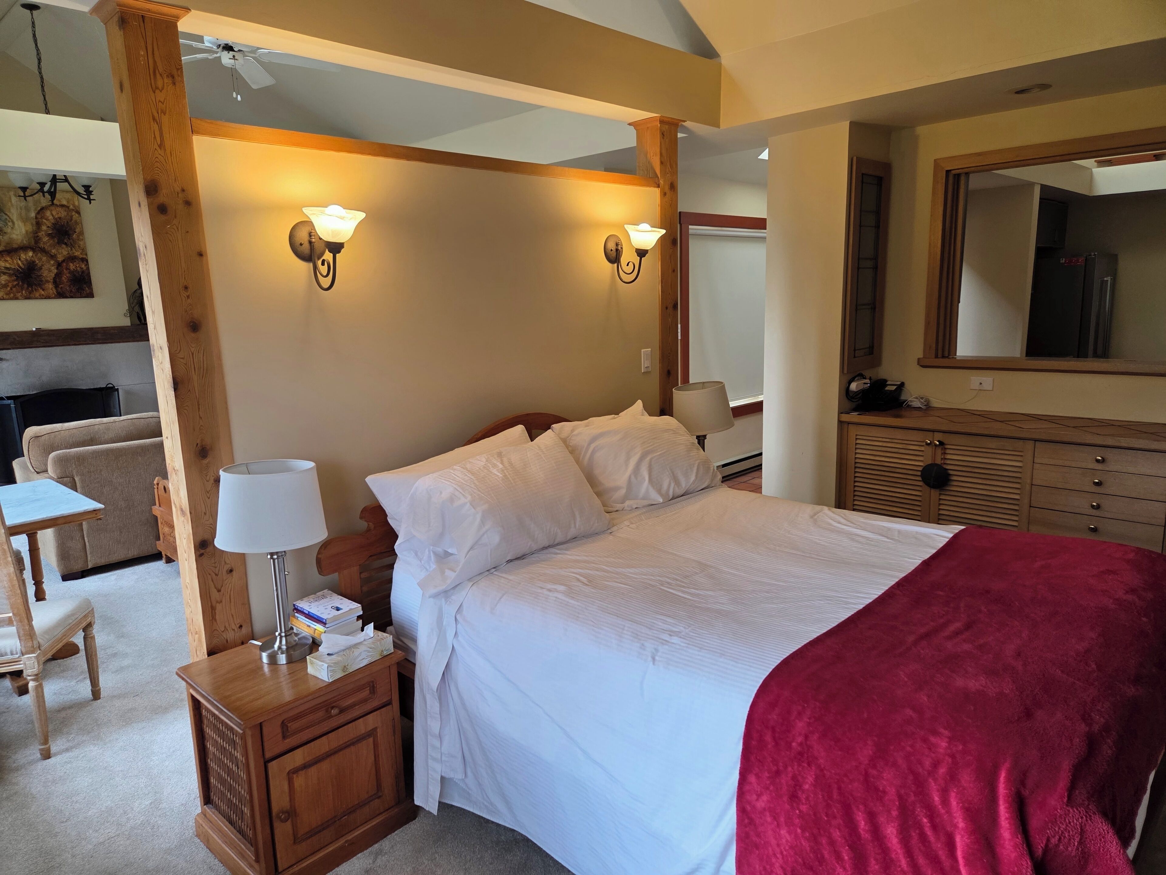Deluxe Suite, 1 Queen Bed with Sofa bed, Non Smoking (Garden) | Iron/ironing board, free WiFi, bed sheets