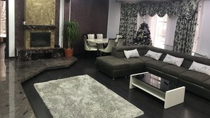 Zona de estar del vestíbulo