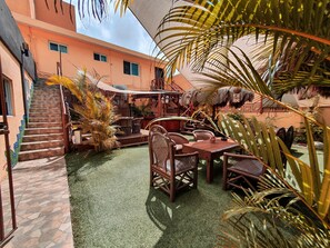 Porch - Mahasand Suites, Hostel & Hotel (Mahahual)