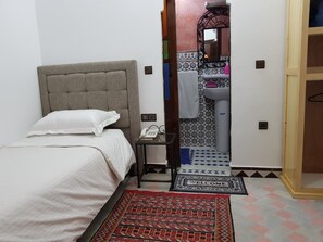 Comfort Single Room, 1 Twin Bed, Non Smoking | In-room safe, individually furnished, blackout drapes, free WiFi - Riad Assia (Marrakech)