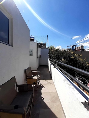 Standard Quadruple Room, Non Smoking, Balcony (Tajin) | Terrace/patio - RCH Suite (Mexico City)