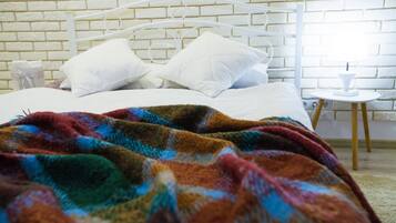 Individually decorated, individually furnished, blackout drapes