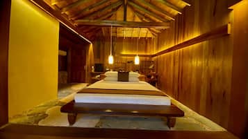 豪華客房, 1 張特大雙人床, 花園景觀 (Bungalow Suite) | 1 間臥室、迷你吧、客房內保險箱、獨特裝潢