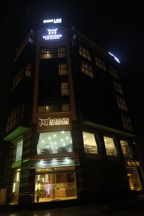 Front of property – evening/night