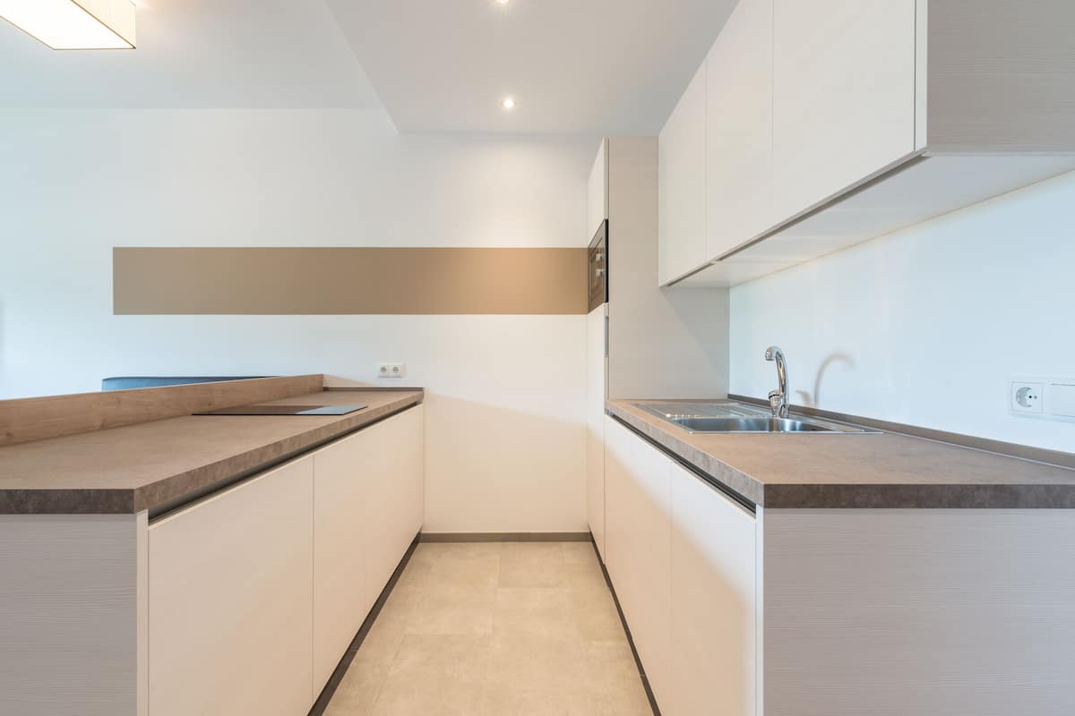 apartment, 2 bedrooms, 2 bathrooms, mountain view | private kitchen