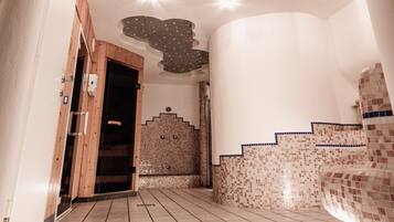 Sauna, steam room
