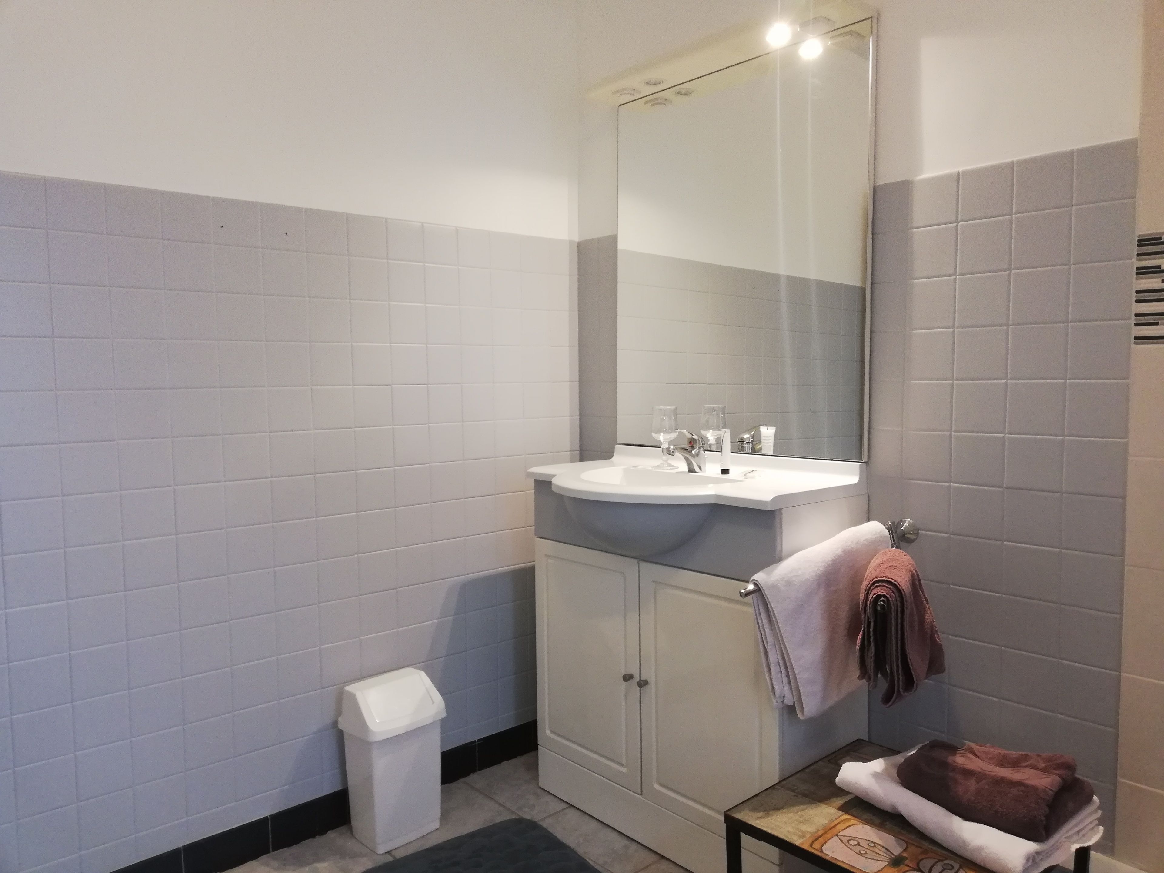 standard double room | bathroom sink