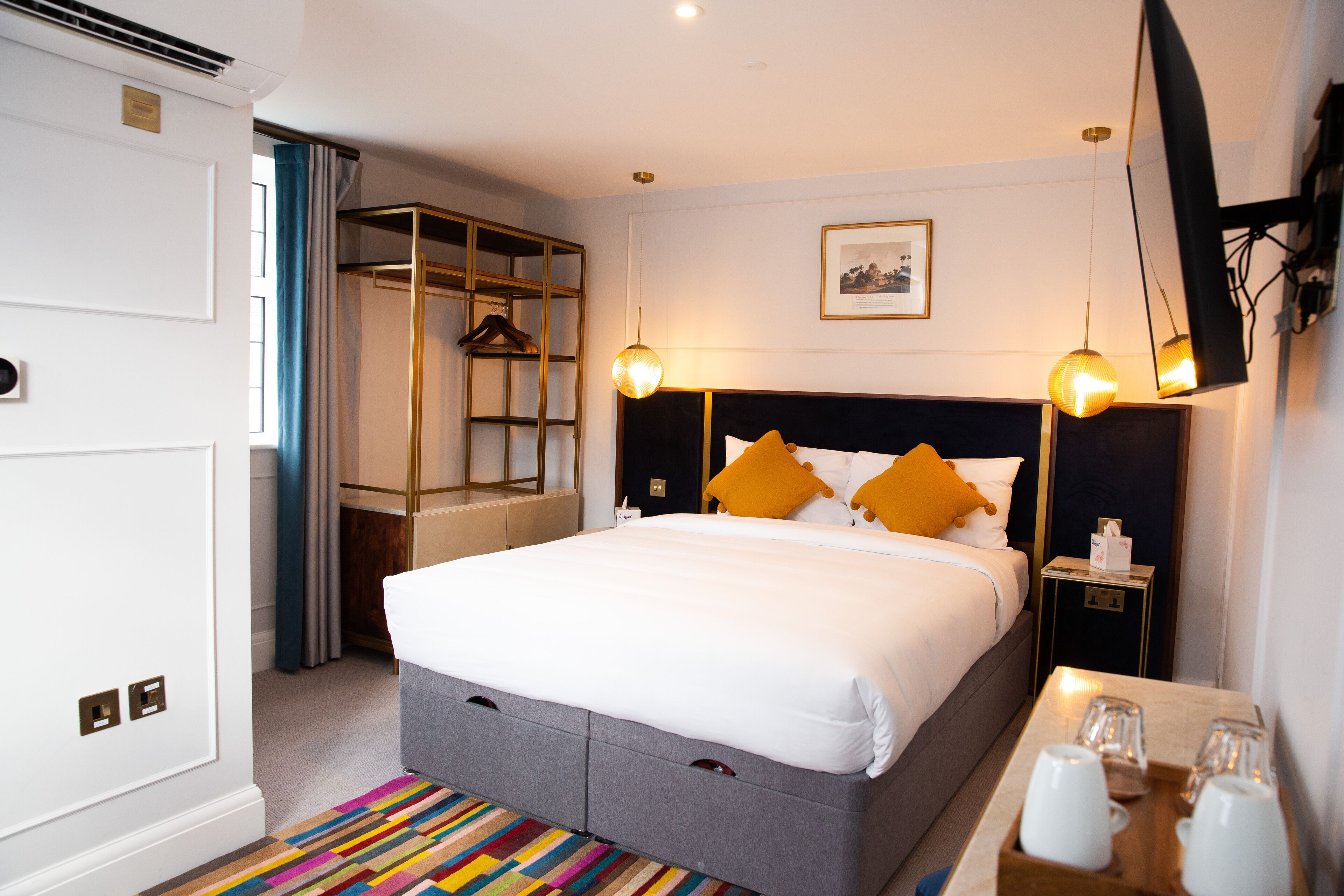 Luxury Double Room | Premium bedding, in-room safe, soundproofing, free WiFi