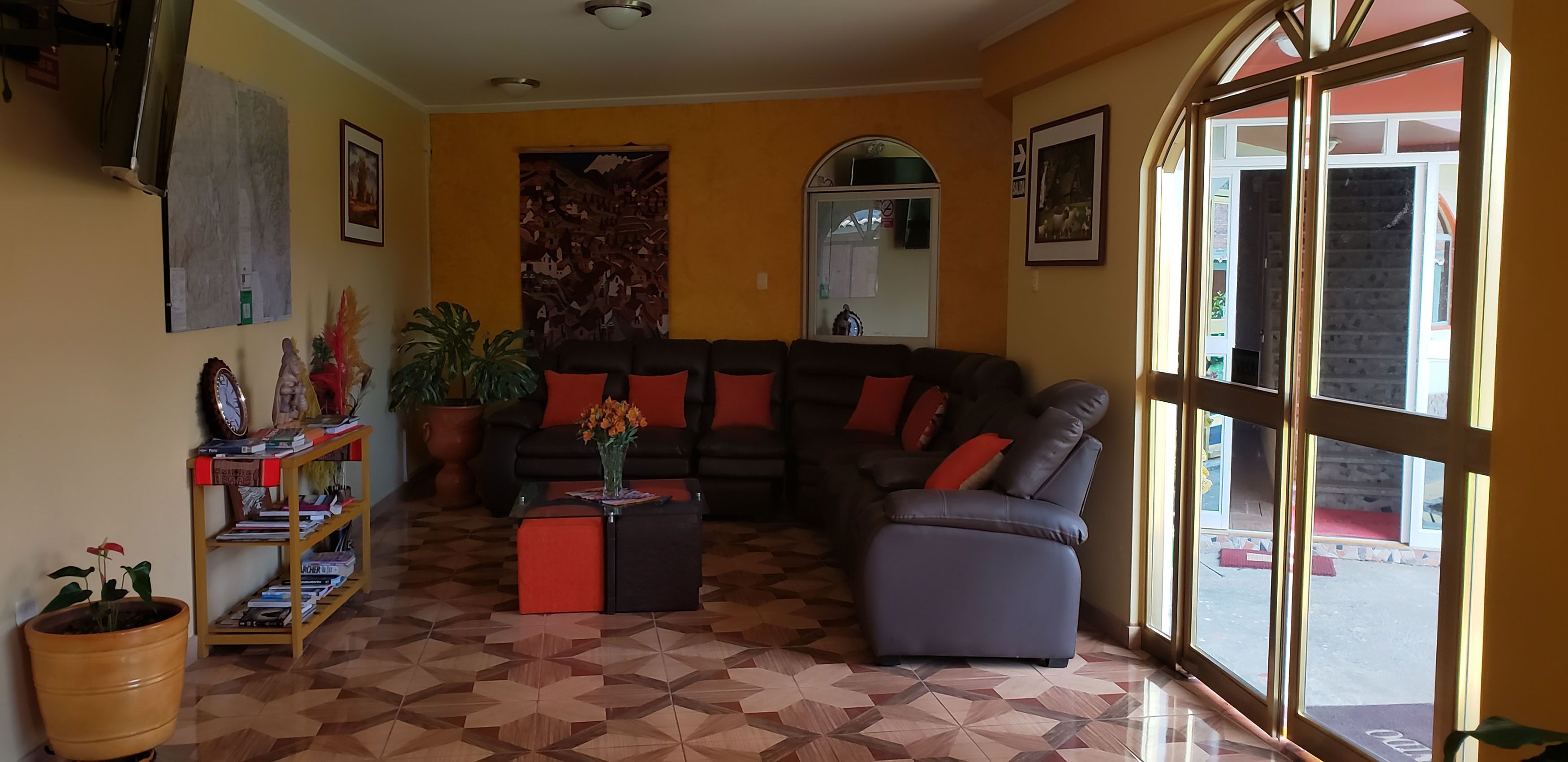 Sitzecke in der Lobby