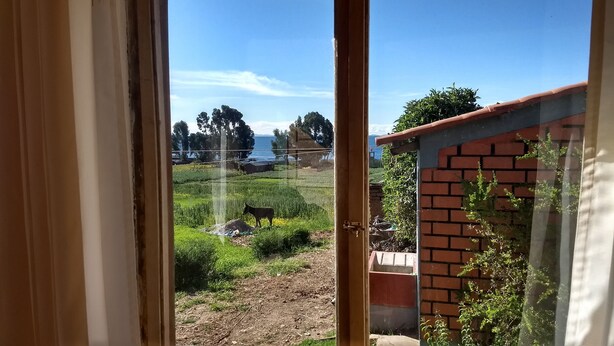 Triple Room | View from room - Luquina homestay (Chucuito)