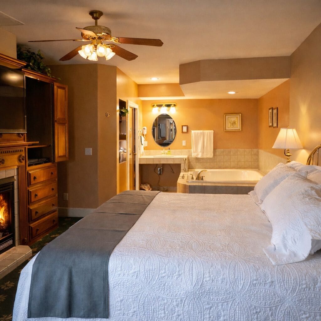 Habitació Deluxe, 1 llit de matrimoni gran, no fumadors | Cortines opaques, planxa i posts de planxar i wifi gratuïta 