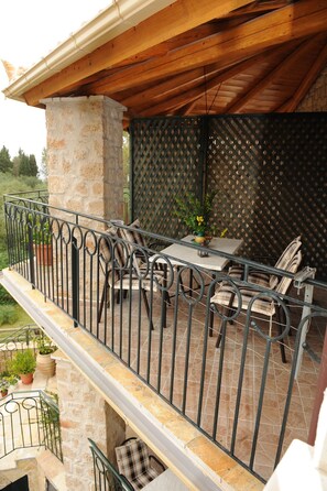 Superior-Apartment, 2 Schlafzimmer | Balkon