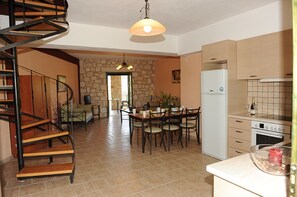 Superior Apartment, 2 Bedrooms | Living area | Flat-screen TV