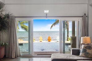 Manatee Luxury Villa, 4 Bedrooms, Private Pool, Ocean View | View from room - Sirenian Bay Resort - Villas & All Inclusive Bungalows (Placencia)