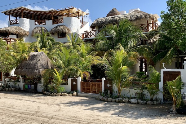 Fassade der Unterkunft