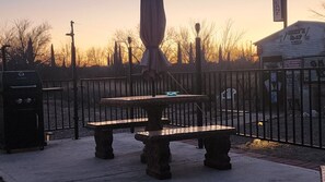 Family Room, 2 Queen Beds, Accessible, Non Smoking | Terrace/patio