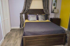 1 habitación y ropa de cama hipoalergénica 