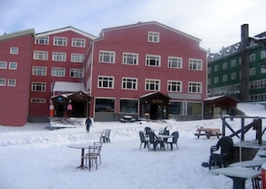 Fassade der Unterkunft