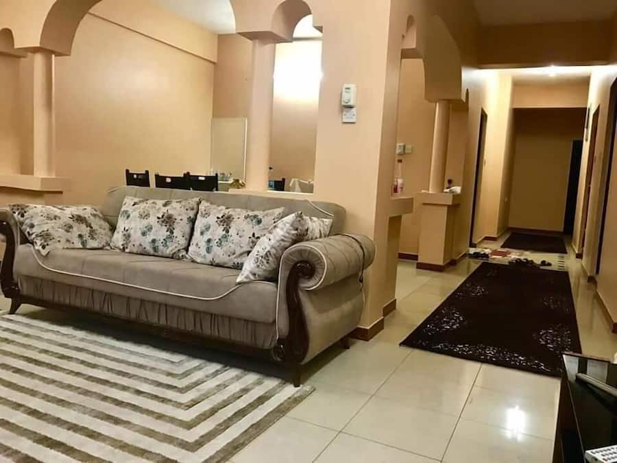 Luxury-Apartment, Gartenblick | Wohnbereich